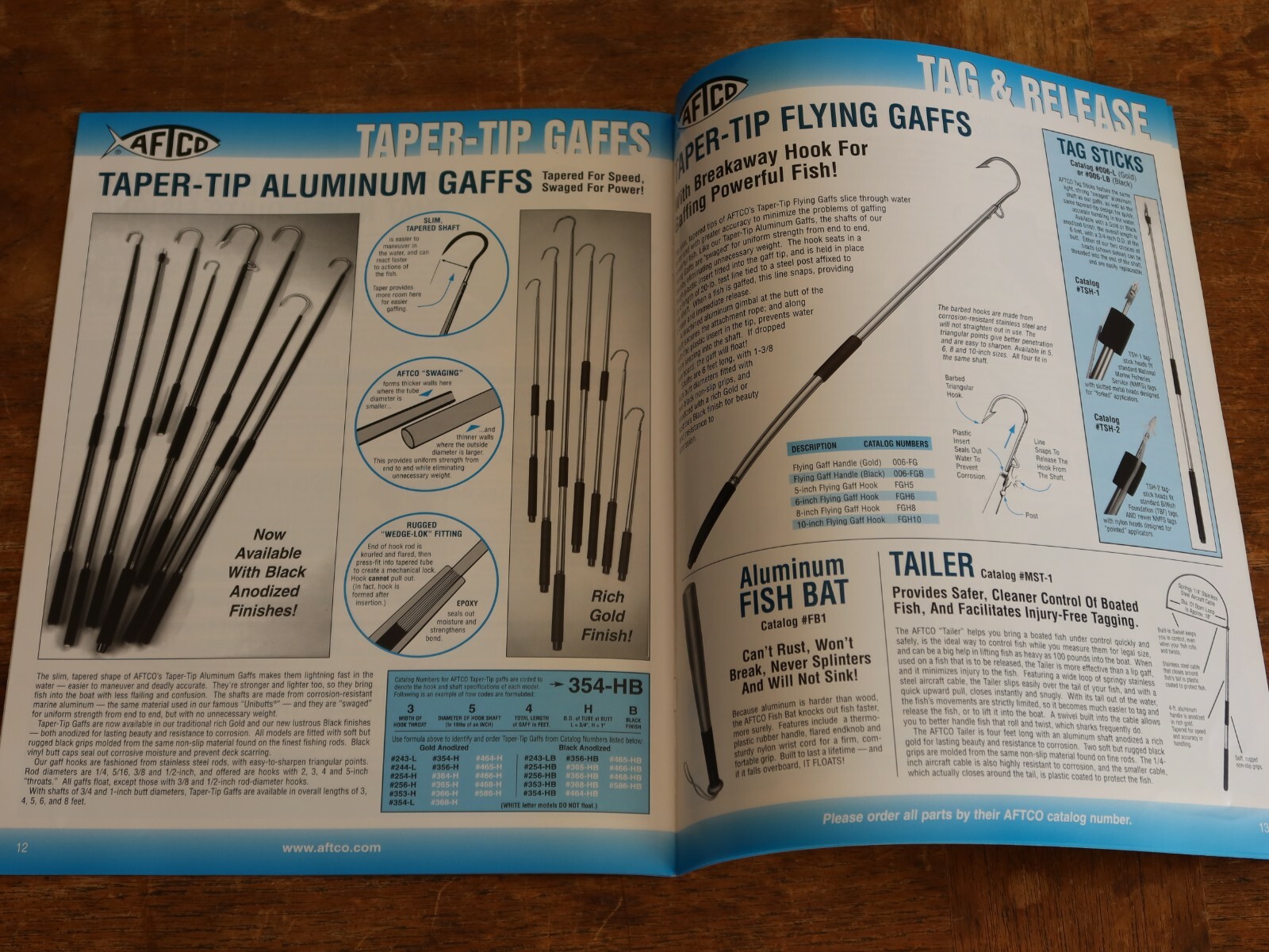 Aftco Rod Building Catalog Guides Seats Unibutts Fishing Pole Parts