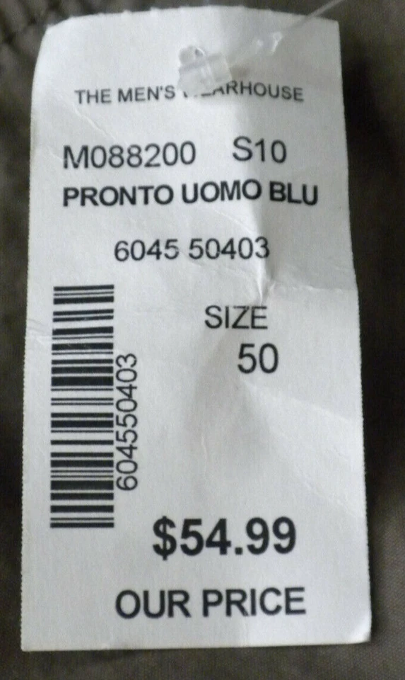 Blue Pronto Uomo Blu 男式深卡其色灰褐色工装短裤 50 码 — 第 4/4 张图片