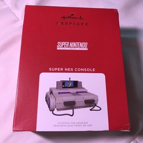 Hallmark 2021 Super Nintendo NES Console Magic Light & Sound Mario Bros Ornament