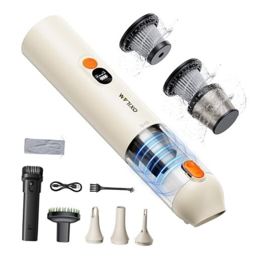 Powerful 14000Pa Cordless Handheld Vacuum for Cars and Portability, Lightweight and Convenient Cleaning Solution