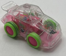 Vintage Clear Plastic Porsche Friction Car Rare