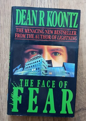 Dean R Koontz The Face Of Fear hbdj 1989