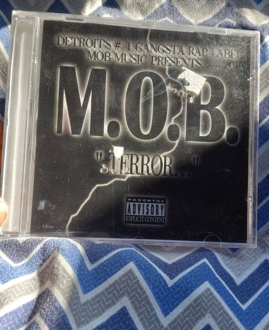 M.O.B. Terror cd,99,rare,esham,mastamind,Detroit rap,g-funk,midwest 