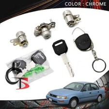Fits Toyota Corolla Ae 92 100 87 - 1995 Solex Door Trunk Lock Flat Key Cylinder Fits Toyota Corolla Ae 92 100 87 - 1995 Solex Door Trunk Lock Flat Key Cylinder