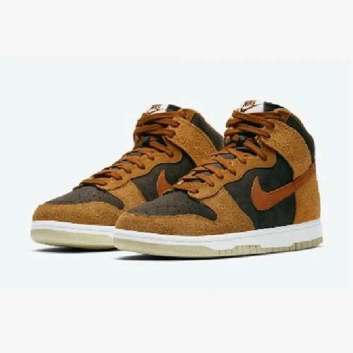 Nike Dunk High Premium 'Dark Russet' 2021 - Size 9 (DD1401-200) Deadstock