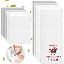 20 compresas absorbentes suaves y desechables precortadas con iones de plata