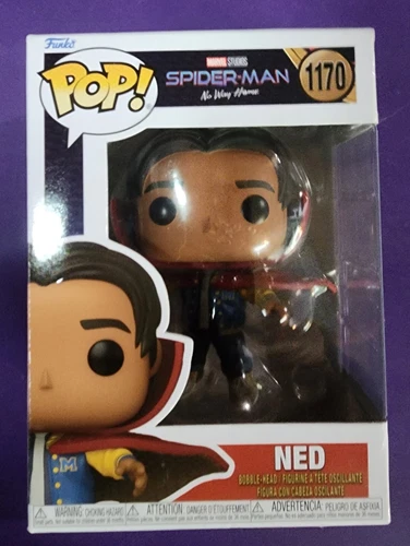 Funko Pop Marvel #1170 Spider-Man No Way Home Ned Walmart Exclusive