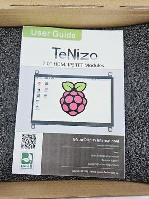 TeNizo 7 inch 1024 x 600 TFT LCD HDMI IPS Display Screen with Driver Board