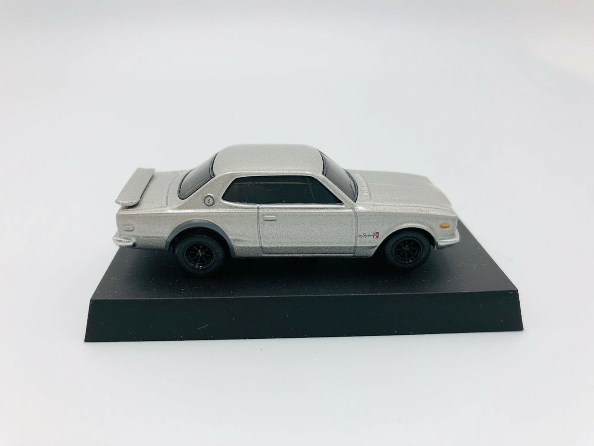 1/72 Famous car collection NISSAN SKYLINE GT-R KPGC10 Silver