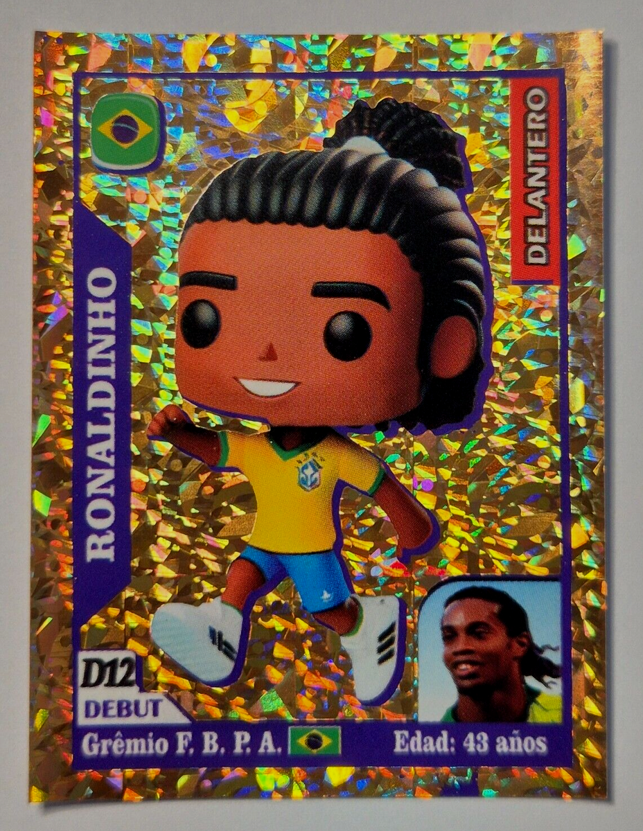 COPA AMERICA USA 2024 Sticker FP #D12 RONALDINHO Brazil Soccer