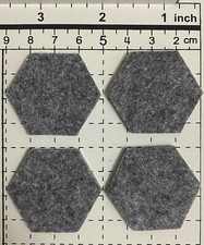 IKEA 4 Pcs Hex Stick-on floor furniture protectors Pads FIXA-NEW - Quality Made