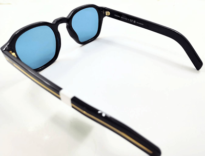 PRADA A16S BLACK SHN POLARIZED BLUE LENSE SUNGLASSES NEW IN CASE & BOX WITH TAGS PRADA A16S BLACK SHN POLARIZED BLUE LENSE SUNGLASSES NEW IN  main image 3