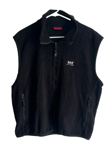Helly Hansen, Vintage Helly Hansen HH Workwear Fleece Vest – Black – Men’s Large (90s)