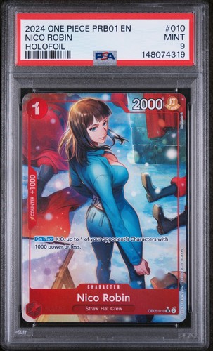 Nico Robin (Full Art) graded PSA 9 for sale on eBay