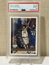 Ultimate Tim Duncan Rookie Cards Gallery and Checklist 30