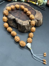 China Olive Hand Carved Mountain Ghost“  The 18 Buddhas”橄榄核手工雕刻山鬼恶憎系列“十八佛爷”手持