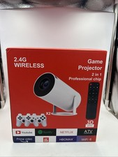 2.4G Wireless Game Projector Mini HD Home Theater Gaming Projector