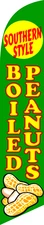 SOUTHERN STYLE BOILED PEANUTS SWOOPER FEATHER FLAG BANNER SIGN 8546