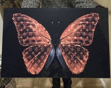 Louis Vuitton Butterily Plexiglas Kunstwerk v...