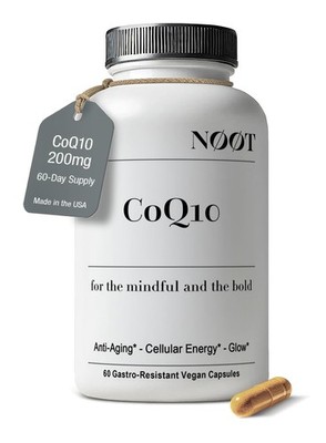 NOOT CoQ10 200mg - High Absorption-Coenzyme-Q10, Antioxidant for Heart and Co...