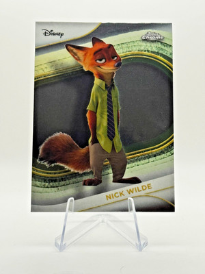 2025 Topps Disney Chrome Nick Wilde Base #167 Zootopia  