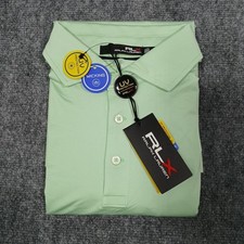 RLX Ralph Lauren Performance Golf Polo Shirt Mint Green Men's Large New