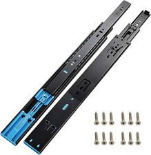 10 Pairs Soft Close Drawer Slides - 22" Heavy Duty Ball Bearing Runners