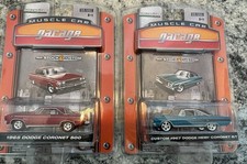 Greenlight Muscle Car Garage Stock & Custom 67 Dodge Hemi Coronet 65 Coronet 500