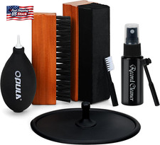 OPULA 7-In-1 Vinyl Record Cleaning Kit Complete - Vinyl Record Cleaner Solution