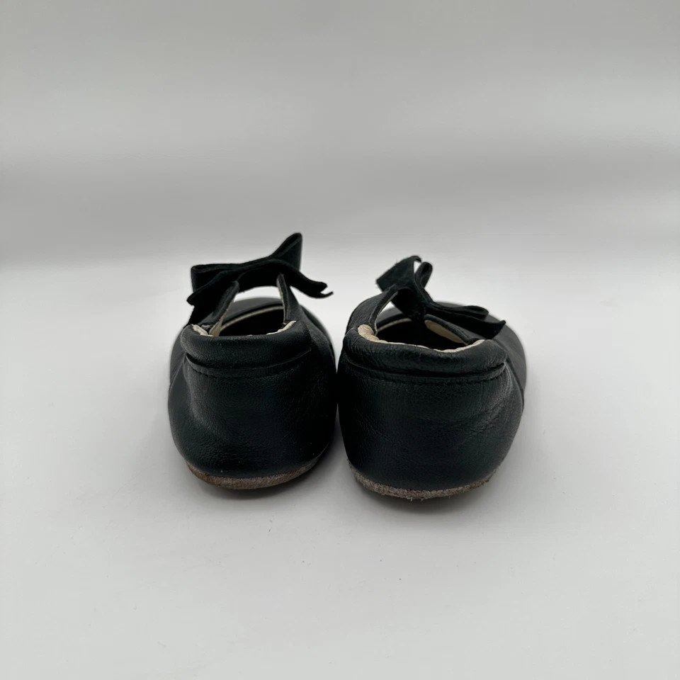 Детская обувь ROBEEZ черная Mary Jane кожаная мягкая подошва для ходьбы в кроватке 18-24 M - Изображение 3 из 4