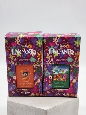 Pair of 2 Pura Disney Encato Fragrance Refills Casita Floral & Mango Tropical