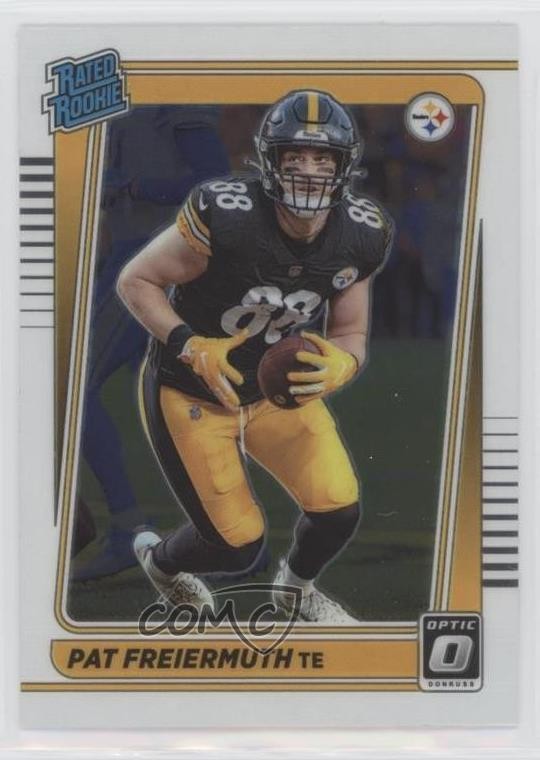 2021 Panini Donruss Optic Rated Rookie Pat Freiermuth #232 0z3f