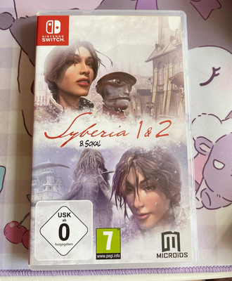 Microids Syberia 1 & 2 für Nintendo Switch PAL USK 0 inkl. Modul & Hülle