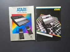 Vintage Atari 5200 Owner's Manual + Advanced Game System Booklet Original Lot