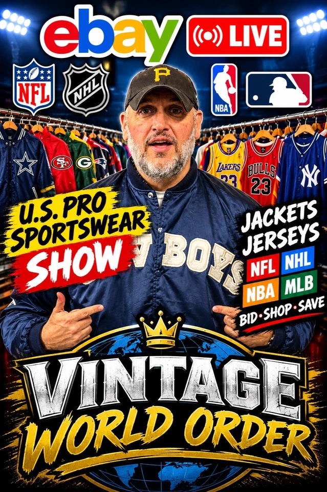 MEGA NHL / NFL / NBA / MLB SHOW WITH THE BEST JACKETS AND JERSEYS