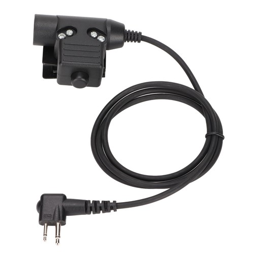 Military Headset 7.1mm Plug Hearing Prot-ection Earmuffs With U94 PPT For Mo SAL - Zdjęcie 6 z 33