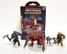 Dungeons Dragons Icons of the Realms 50th Anniversary Figures - WizKids 468374
