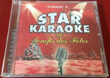 KARAOKE CD G STAR KARAOKE Volume 2 du Temps de Fetes en Francais NEW