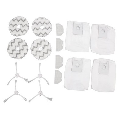 Robot Vacuum Cleaner Accessories Kit for EVA SDJ06RM, 16 Piece Set with Dust ...