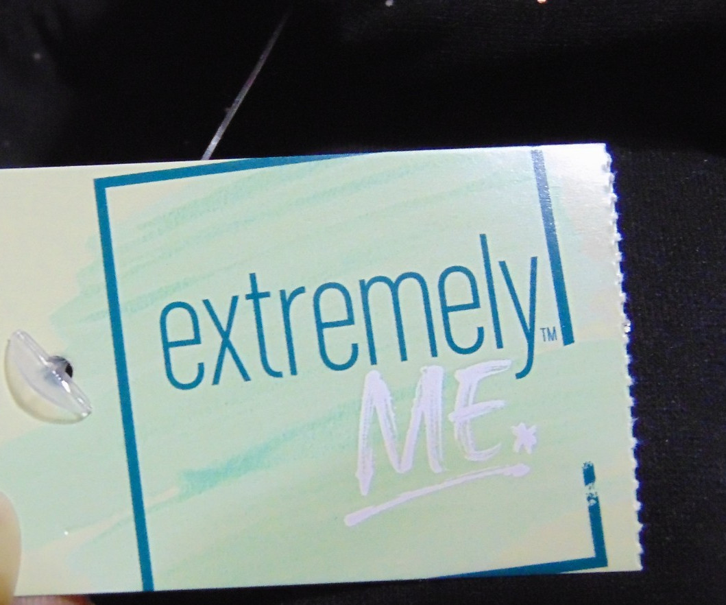 Girls Extremely Me Flare Leggings Size 4 Black Sparkling Glitter NEW With tag!