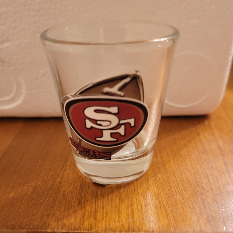 NEW NFL San Francisco 49ers Shot Glass