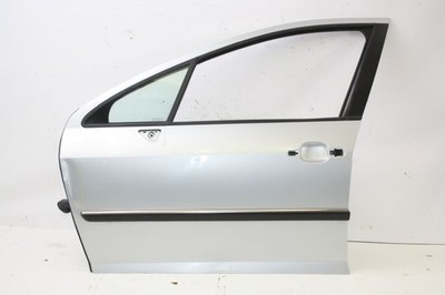 Fahrertür Tür vorn links Peugeot 407 9002X3 mit Beule und Kratzern Silber 11-200
