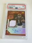 2021 Panini XR Red Swatch Ja'Marr Chase ROOKIE PATCH AUTO /49 Bengals PSA 9 Pop5
