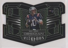 2022 Panini Obsidian Vitreous Electric Etch Green 16/25 Mac Jones #VTS-MJO 0pb4