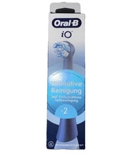 Oral-B iO Ultimate Clean Replacement Brush Head - Black (2 Pack)