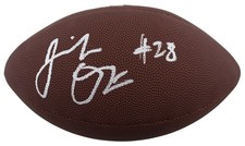 Browns Jeremiah Owusu Koramoah Signed Wilson Super Grip Nfl Football BAS Wit