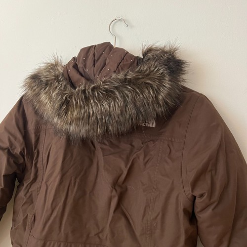 Parka piumino d'oca The North Face bambina Arctic HyVent marrone taglia large - Foto 9 di 14