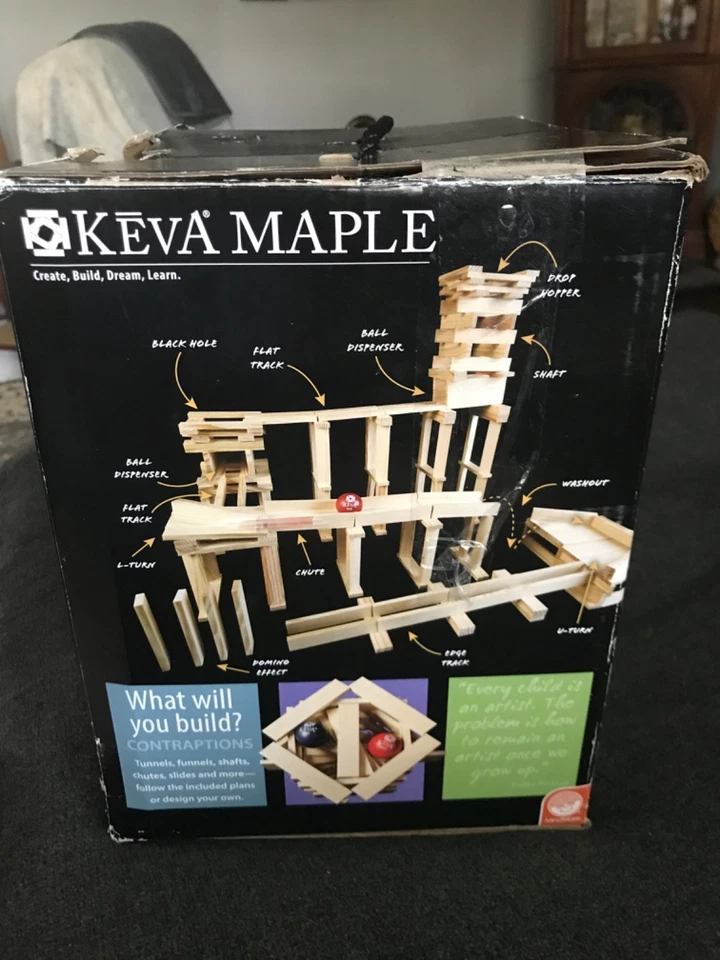 KEVA Maple 400 Plank Set MindWare Create, Build, Dream, Learn! Engineer to Art - Image 4 of 4