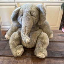 Lou Rankin Friends Hoover Gray Elephant 13  Plush Stuffed Animal Dakin Toy