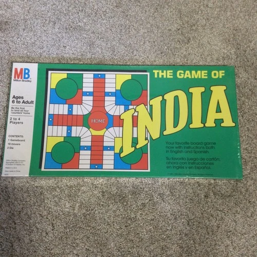 The Game of India - Milton Bradley (4225) New/Sealed - 1992- Board Game -Vintage